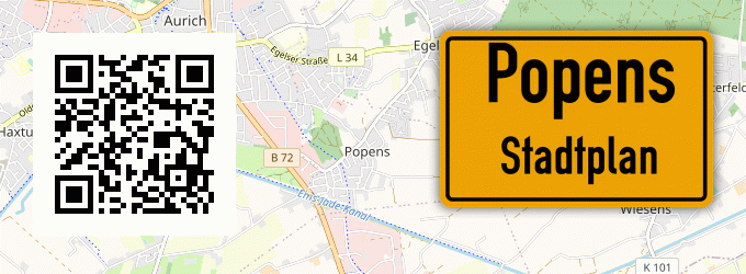 Stadtplan Popens