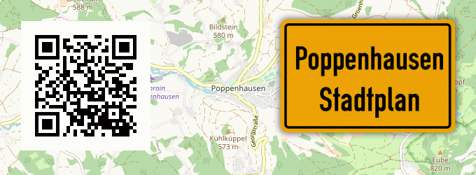 Stadtplan Poppenhausen