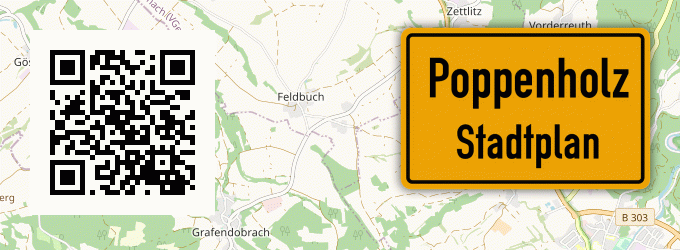 Stadtplan Poppenholz