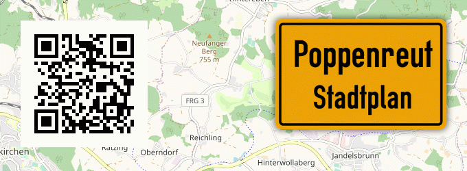 Stadtplan Poppenreut
