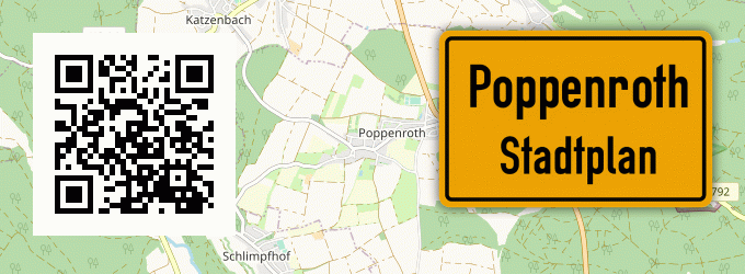 Stadtplan Poppenroth