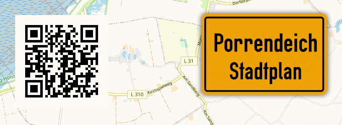 Stadtplan Porrendeich