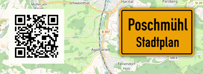 Stadtplan Poschmühl