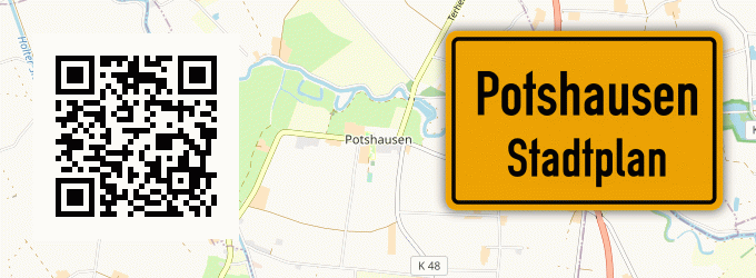 Stadtplan Potshausen