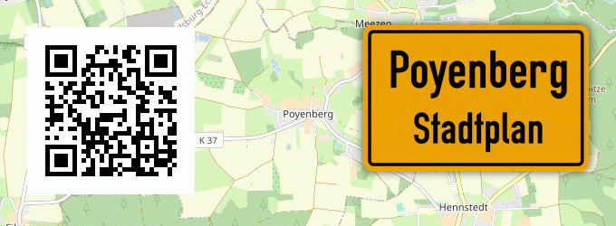 Stadtplan Poyenberg