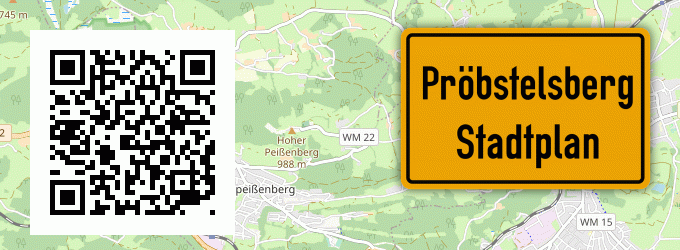 Stadtplan Pröbstelsberg