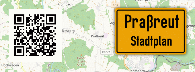 Stadtplan Praßreut
