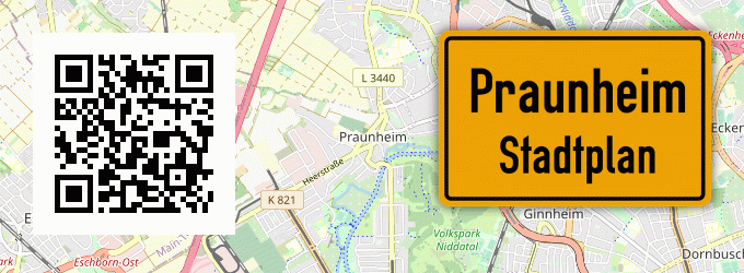 Stadtplan Praunheim