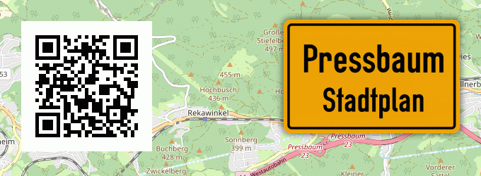 Stadtplan Pressbaum