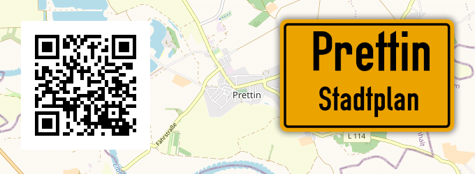 Stadtplan Prettin