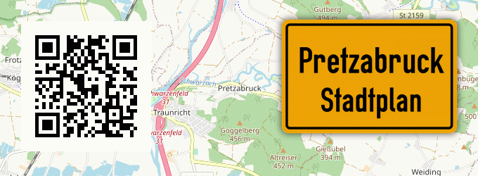 Stadtplan Pretzabruck