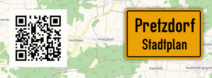 Stadtplan Pretzdorf