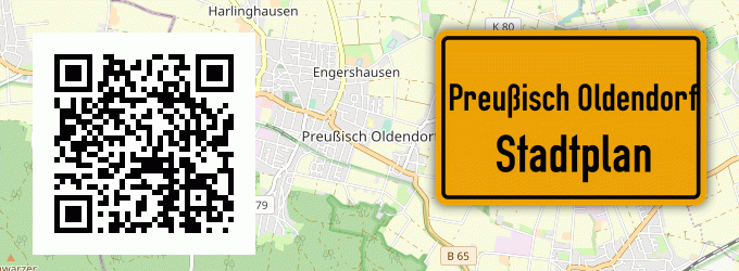 Stadtplan Preußisch Oldendorf