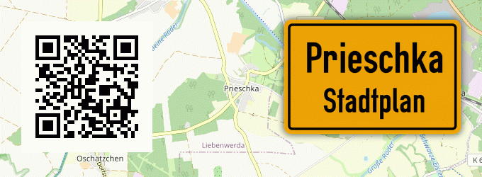 Stadtplan Prieschka
