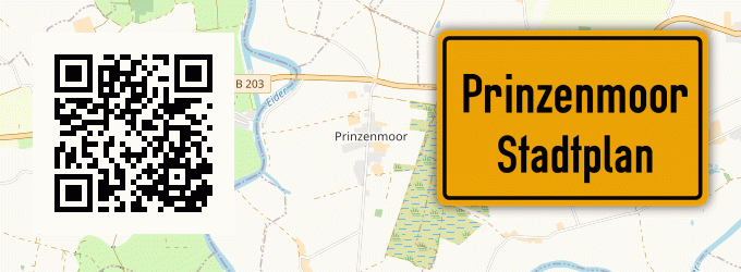 Stadtplan Prinzenmoor