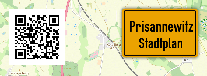 Stadtplan Prisannewitz