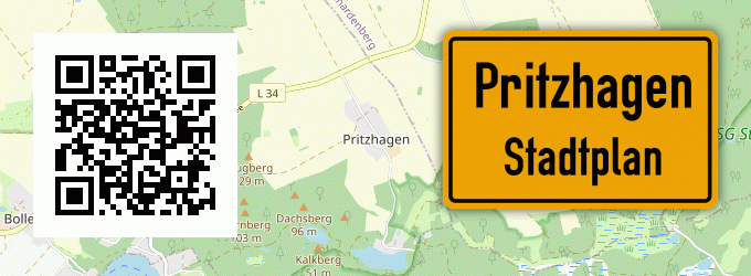 Stadtplan Pritzhagen