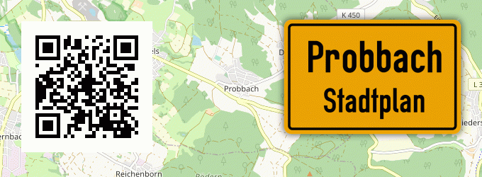 Stadtplan Probbach