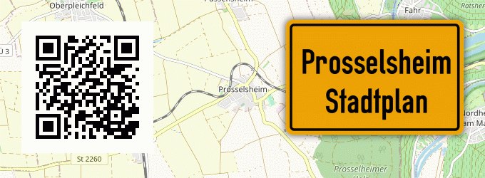 Stadtplan Prosselsheim
