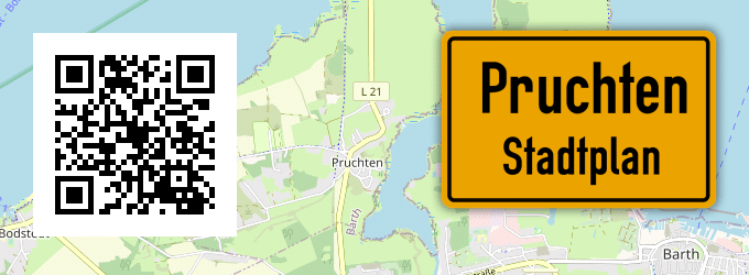Stadtplan Pruchten