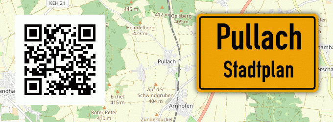 Stadtplan Pullach