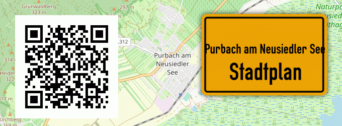 Stadtplan Purbach am Neusiedler See