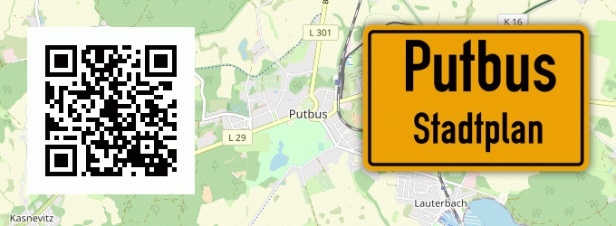 Stadtplan Putbus
