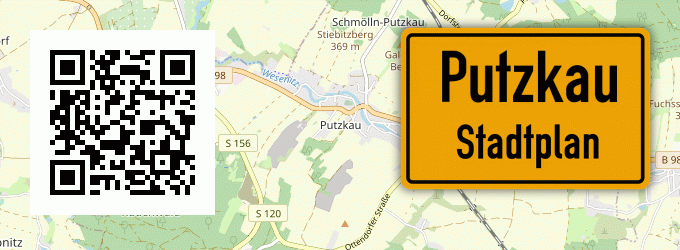 Stadtplan Putzkau