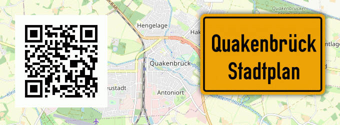 Stadtplan Quakenbrück
