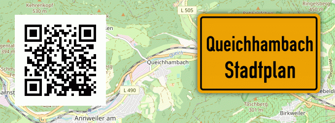 Stadtplan Queichhambach
