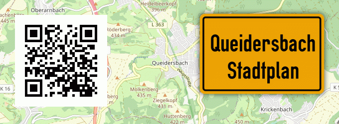 Stadtplan Queidersbach