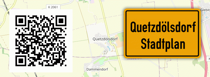 Stadtplan Quetzdölsdorf