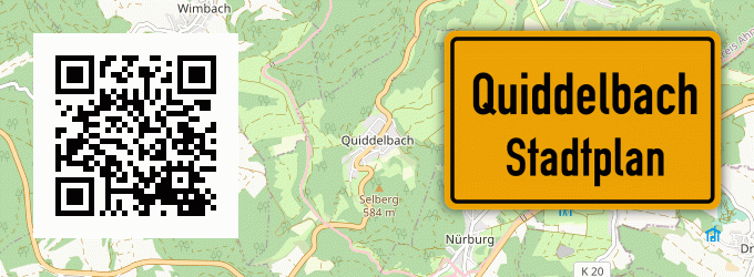 Stadtplan Quiddelbach