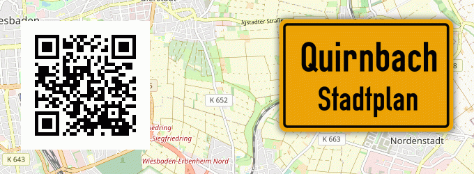 Stadtplan Quirnbach, Westerwald