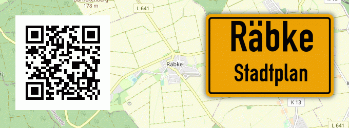 Stadtplan Räbke