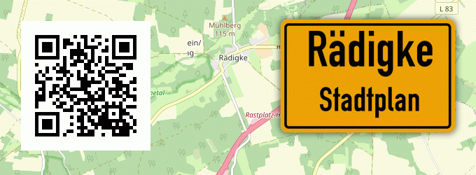 Stadtplan Rädigke