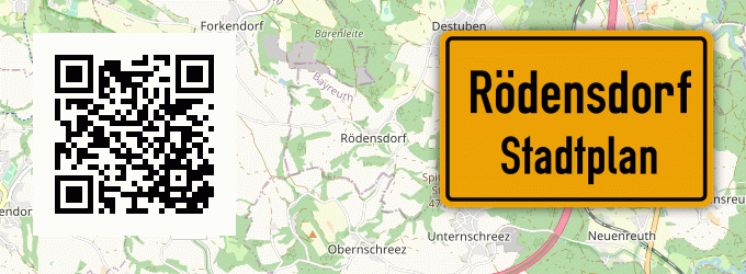 Stadtplan Rödensdorf