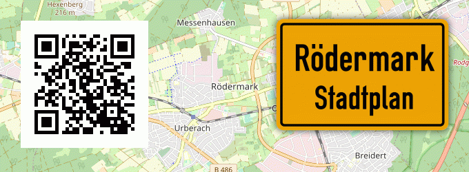Stadtplan Rödermark