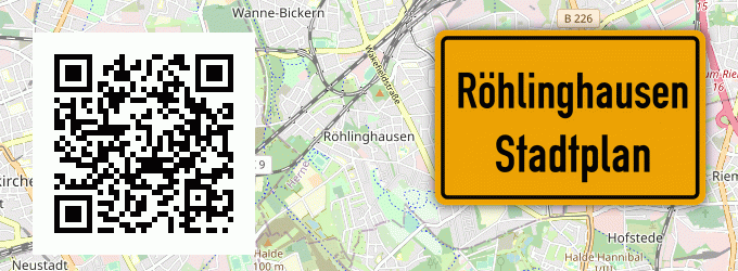 Stadtplan Röhlinghausen