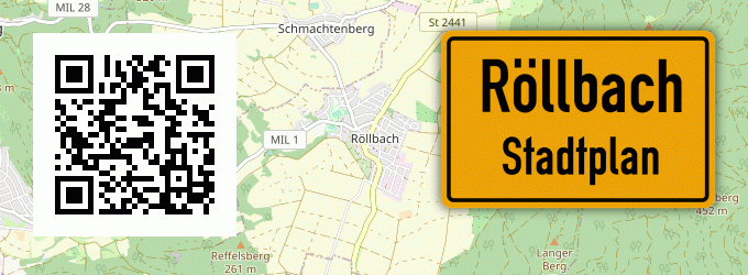 Stadtplan Röllbach