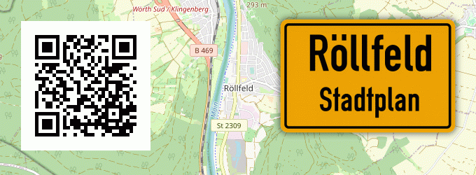 Stadtplan Röllfeld