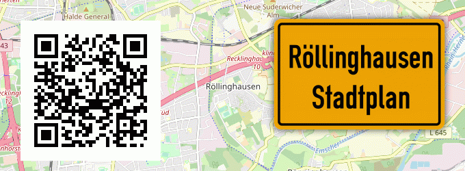 Stadtplan Röllinghausen