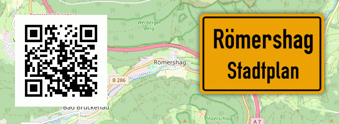 Stadtplan Römershag