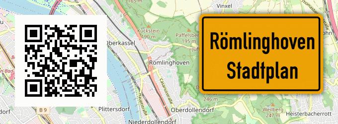 Stadtplan Römlinghoven