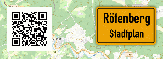 Stadtplan Rötenberg