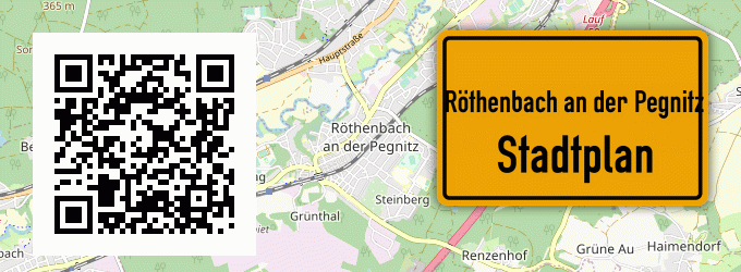 Stadtplan Röthenbach an der Pegnitz