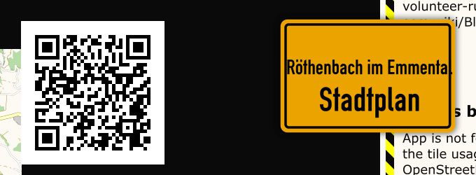 Stadtplan Röthenbach im Emmental