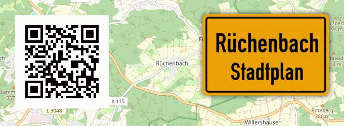 Stadtplan Rüchenbach