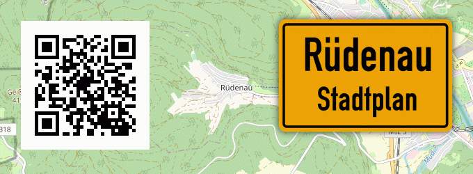 Stadtplan Rüdenau