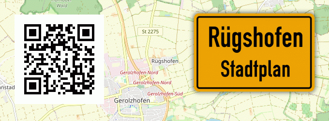 Stadtplan Rügshofen